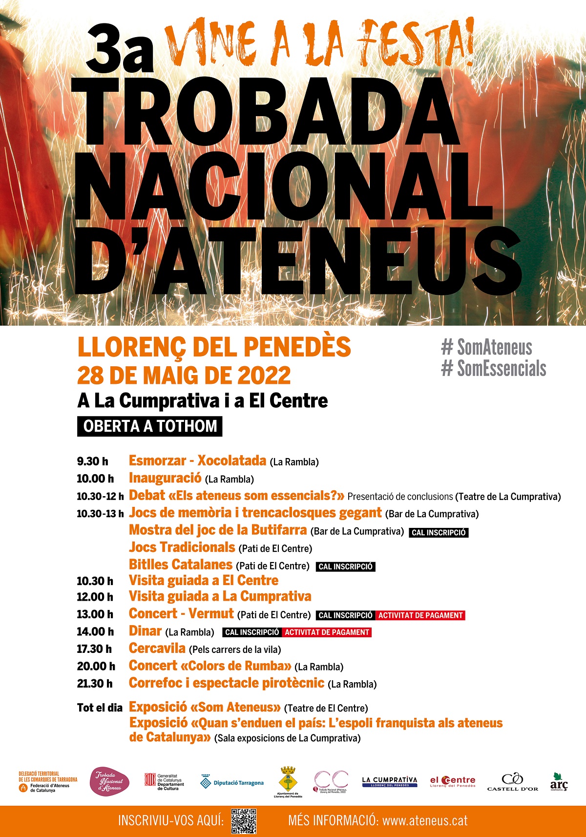 3a Trobada Nacional d'Ateneus - Programa