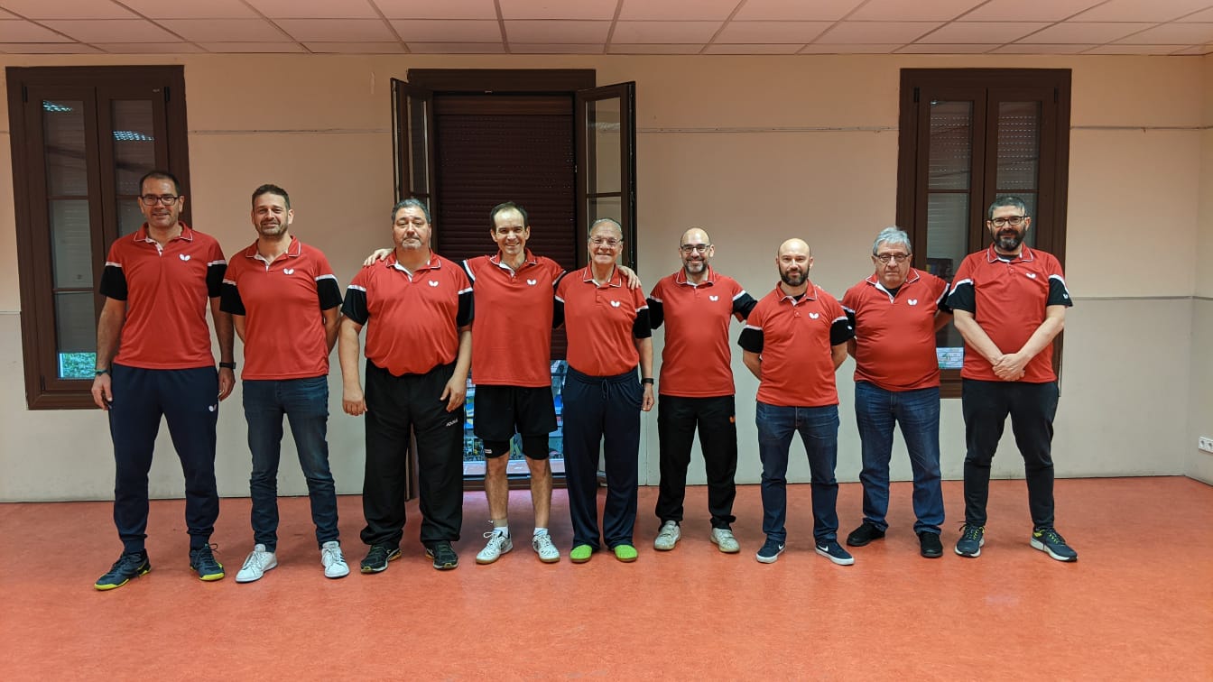Els equips de Tennis Taula a la final