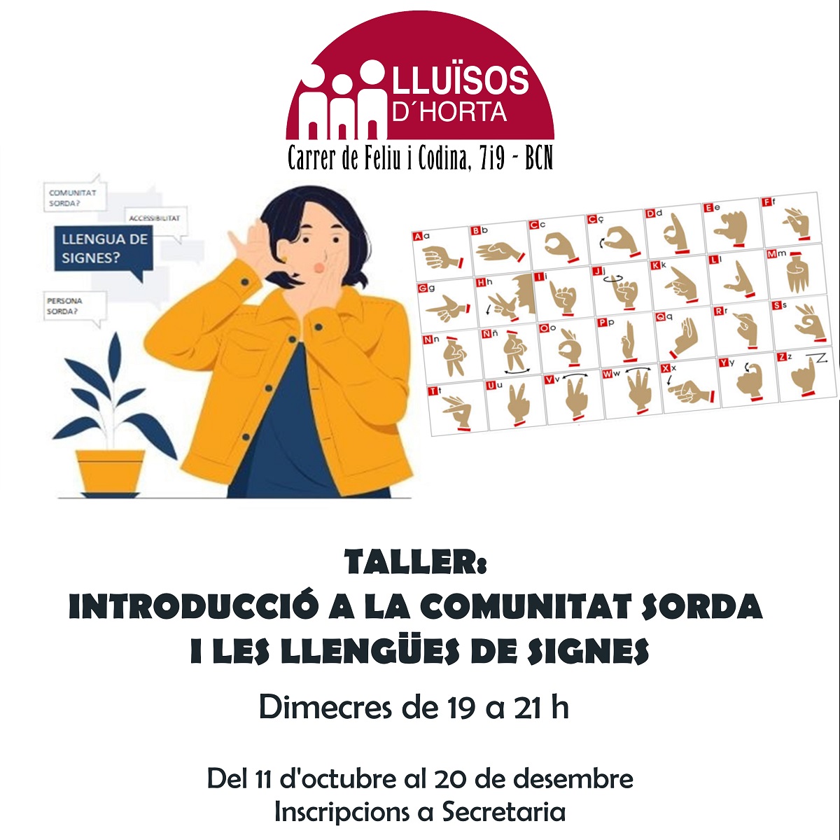 Taller Bàsic de Llengua de Signes Catalana