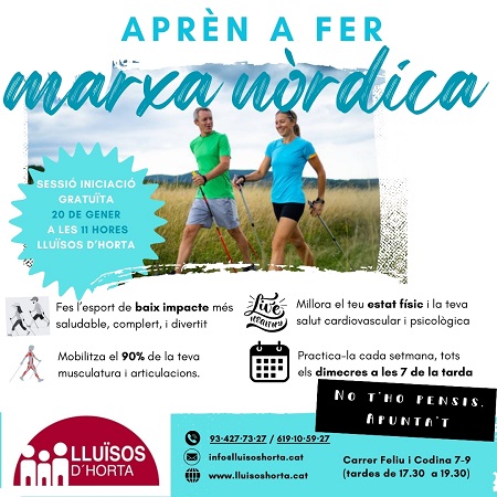 Aprèn  a fer Marxa Nòrdica